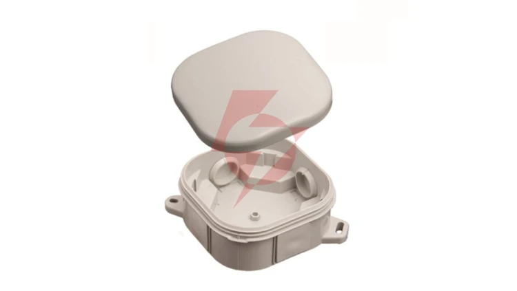 Puszka n/t hermetyczna PH 92x92x44 klik pusta IP54 szara A.0018