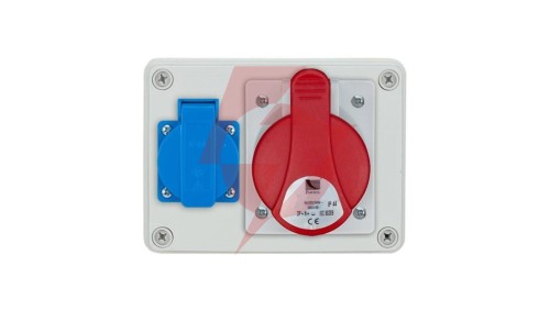 Rozdzielnica stacjonarna R-BOX 150 1x32A/4P 1x250V IP44 B.1206