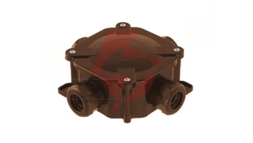 Puszka n/t hermetyczna PH PG16 75x75x33 5x4mm2 IP67 brązowa A.0035BR