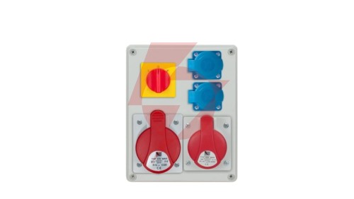 Rozdzielnica R-BOX 240 1x32A/5P 1x16A/5P 2x250V, wył. L/P IP44 B.1095W