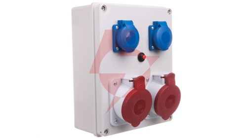 Rozdzielnica R-BOX 240 2x32A/5P 2x250V IP44 B.1099