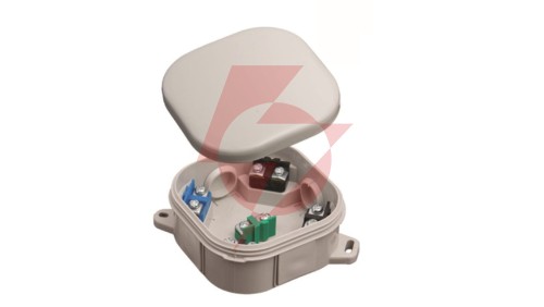 Puszka n/t hermetyczna PH 92x92x44 klik 5x4mm2 IP54 szara A.0020