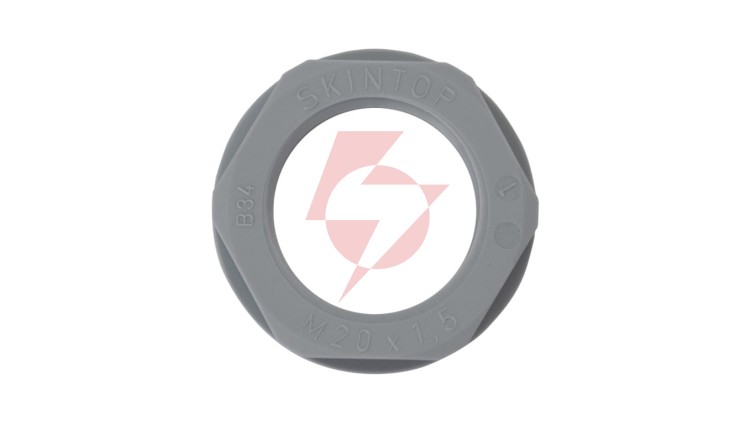 Nakrętka poliamidowa M20 SKINTOP GMP-GL-M 20x1,5 ciemnoszara 53119020