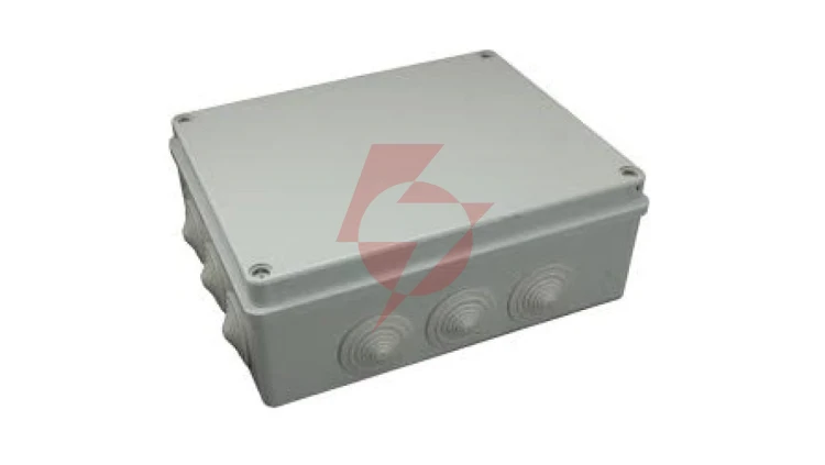 Puszka n/t hermetyczna 240x190x90 12 dławików IP65 szara S-BOX 506