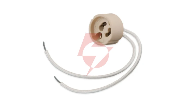Oprawka GZ10 do żarówek z trzonkiem GU10 porcelanowa LED/HALOGEN D.3187