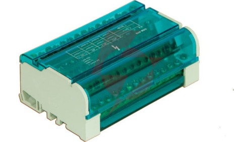 Blok rozdzielczy 125A 500V 4P 15-zaciskowy E.4088