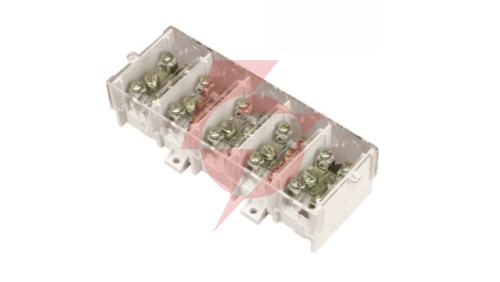 Listwa zaciskowa LZ 5x35/16 z osłoną (łączeniowa) TH35 E.4102