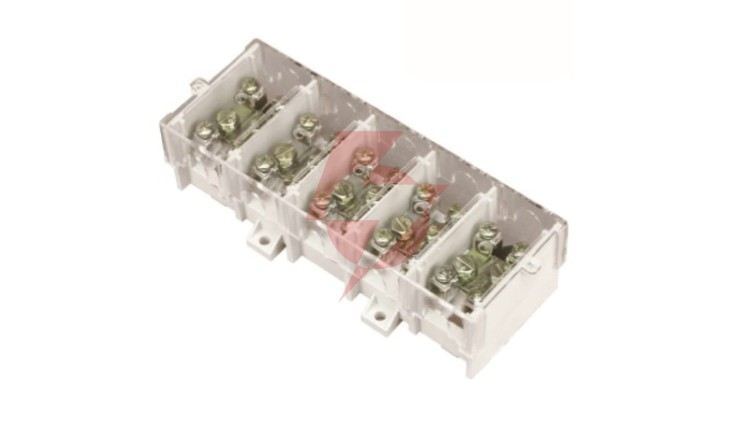 Listwa zaciskowa LZ 5x35/16 z osłoną (łączeniowa) TH35 E.4102