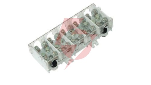 Listwa zaciskowa LG 5x25/16 termoplastyczna z osłoną TH35 E.4029