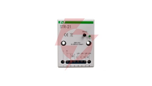STR Sterownik rolet 230V biały 50-60Hz śruba STR-21
