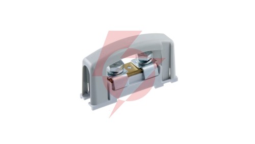 Zacisk prądowy 2x35mm2 szary z pokrywą na szynę TH35 E.4120SP