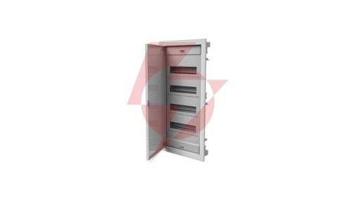 Rozdzielnica modułowa 4x12 podtynkowa RO-4 z metalowymi drzwiami IP40 (z N+PE) C.1548