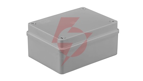 Puszka n/t hermetyczna 150x110x70 bez dławików IP65 szara S-BOX 316