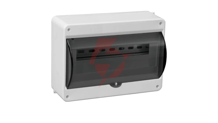 Rozdzielnica modułowa 1x12 natynkowa S-12 z szybką dymna IP30 (z N+PE) C.2073