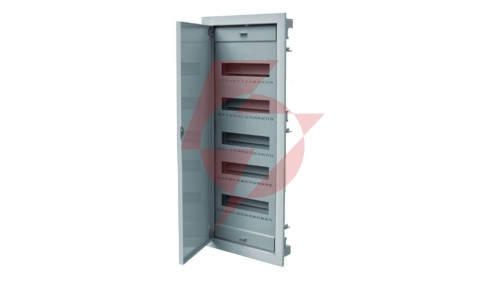 Rozdzielnica modułowa 5x12 podtynkowa RO-5 z metalowymi drzwiami IP40 (z N+PE) C.1560
