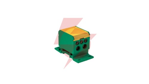 Blok rozdzielczy 160A 1P 2x2,5-50/4x2,5-16 3x2,5-25//Ż-Z E.4090/Ż-Z