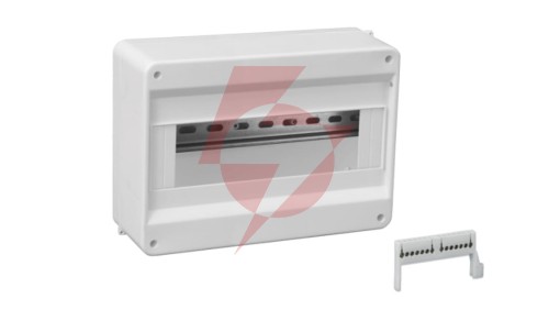 Rozdzielnica modułowa 1x12 natynkowa S-12 IP30 (z N+PE) C.2071