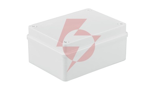Puszka n/t hermetyczna 150x110x70 bez dławików IP65 biała S-BOX 316B