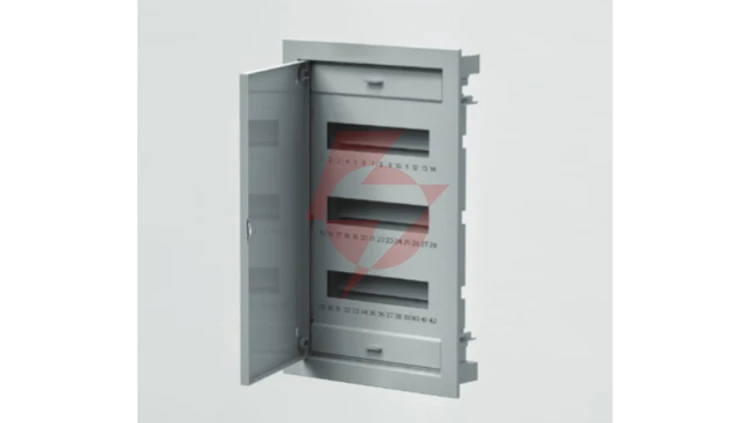 Rozdzielnica modułowa 3x12 podtynkowa RO-3 z metalowymi drzwiami IP40 (z N+PE) C.1536