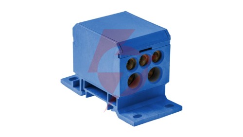 Blok rozdzielczy 160A 1P 2x2,5-50/3x2,5-25 2x2,5-35/N E.4091/N