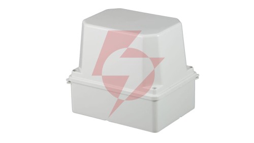 Puszka n/t hermetyczna 150x110x140 bez dławików wysoka IP65 szara S-BOX 316H