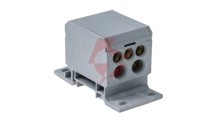 Blok rozdzielczy 160A 1P 2x2,5-50/3x2,5-25 2x2,5-35/SZ E.4091/SZ
