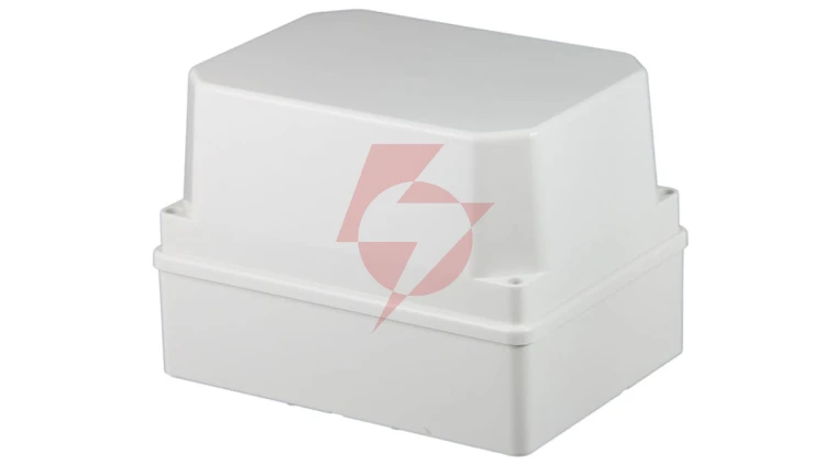 Puszka n/t hermetyczna 190x140x140 bez dławików wysoka IP65 szara S-BOX 416H