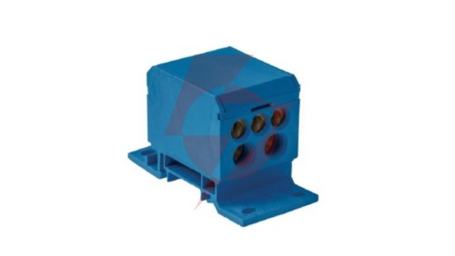 Blok rozdzielczy 160A 1P 2x2,5-50/4x2,5-16 3x2,5-25/N E.4090/N