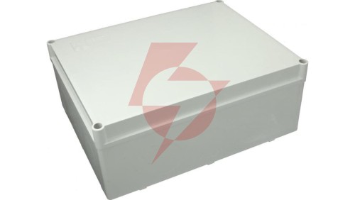 Puszka n/t hermetyczna 300x220x120 bez dławików IP65 szara S-BOX 616