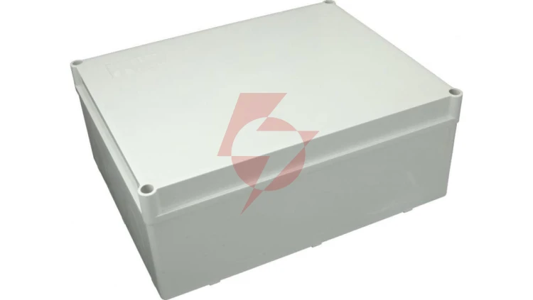 Puszka n/t hermetyczna 300x220x120 bez dławików IP65 szara S-BOX 616