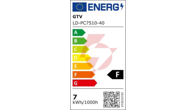 Żarówka LED GU10 7,5W 570lm 4000K AC220-240V 120st. LD-PC7510-40