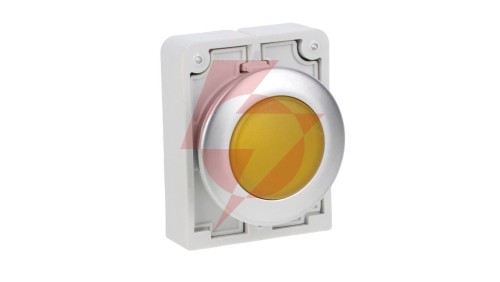 Główka lampki sygnalizacyjnej 30mm płaska zółta M30C-FL-Y 183285