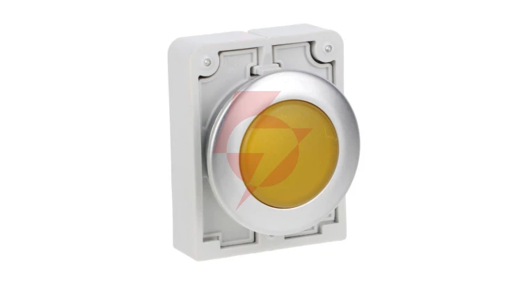 Główka lampki sygnalizacyjnej 30mm płaska zółta M30C-FL-Y 183285