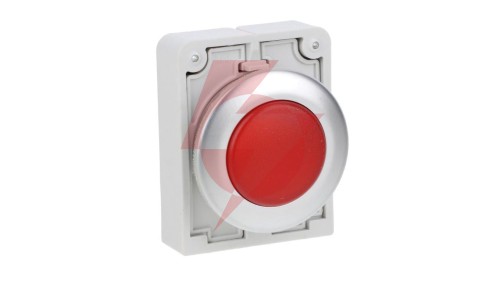 Główka lampki sygnalizacyjnej 30mm płaska czerwona M30C-FL-R 183282