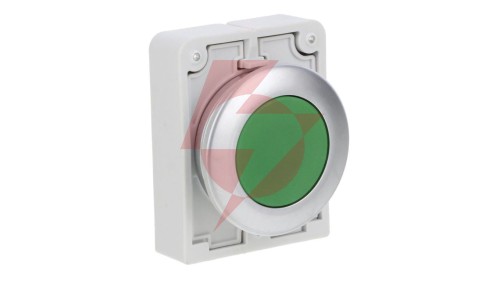 Napęd przycisku 30mm płaski zielony z samopowrotem M30C-FD-G 182919