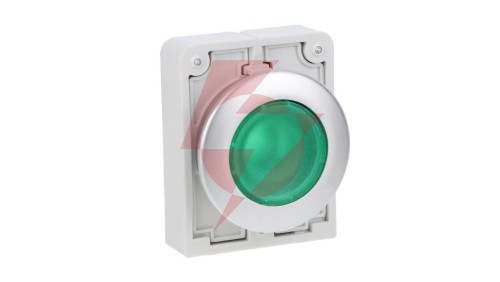 Napęd przycisku 30mm płaski zielony z podświetleniam z samopowrotem M30C-FDL-G 182927