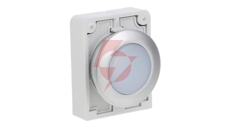 Główka lampki sygnalizacyjnej 30mm płaska biała M30C-FL-W 183287