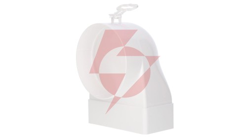 Kolano łącznikowe 90st. 60x120mm fi 103mm białe KP120-23