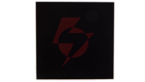 Panel do ramki i korpusu 125mm czarny mat Trax Glass PTGB125M