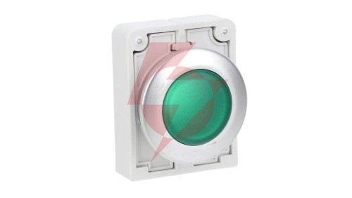 Główka lampki sygnalizacyjnej 30mm płaska zielona M30C-FL-G 183283