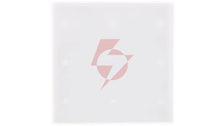 Panel do ramki i korpusu 100mm biały mrożony Trax Glass PTG100