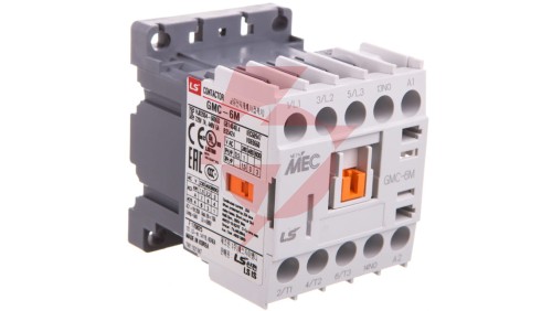 Stycznik miniaturowy 6A 3P 1z 24V AC GMC-6M 24V AC