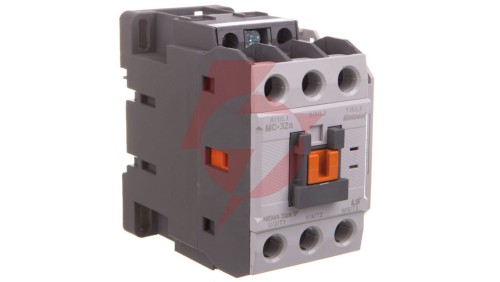 Stycznik 32A 3P 15kW 24V AC 1Z1R MC-32a 24VAC 1a1b