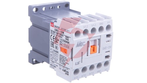 Stycznik miniaturowy 12A 3P 1z 24V DC GMD-12M 24V DC