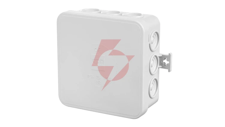 Puszka hermetyczna n/t E12 85x85x39mm pusta IP55 bezhalogenowa szara 0297-00