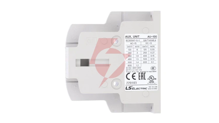 AU-100 1A1B ATTACH Styki pomocnicze boczne dla MC-185a-800a 1A1B 1Z+1R AU-100 ATT