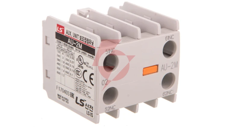 Styki pomocnicze przednie 2r AU-2M 2b