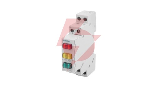 Lampka modułowa 3-fazowa czerwona/żółta/zielona 230V 5TE5803