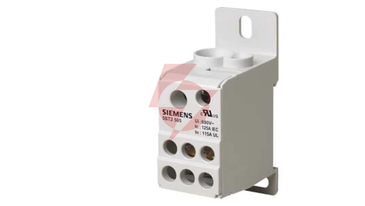 Blok rozdzielczy 125A 1P 690V 1x10-35mm2 1x6-16mm2 6x2,5-16mm2 DIN 5ST2505