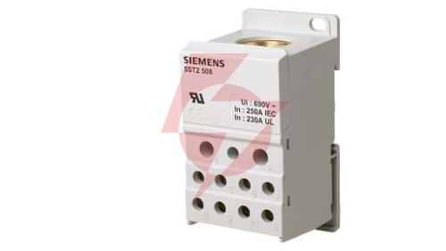 Blok rozdzielczy 250A 1P 690V 1x35-120mm2 2x2,5-25mm2 5x2,5-16mm2 4x2,5-10mm2 DIN 5ST2508